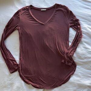Bohme mauve long sleeve